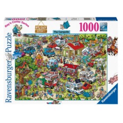 Puzzel Ray Comics Holiday resort 1 The campsite 1000 stukjes