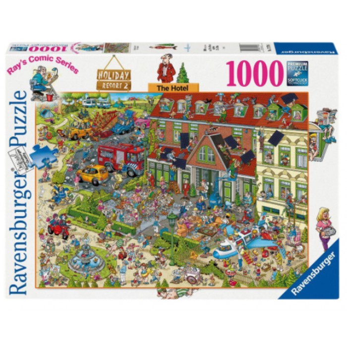 Puzzel Ray Comics Holiday resort 2 The hotel 1000 stukjes