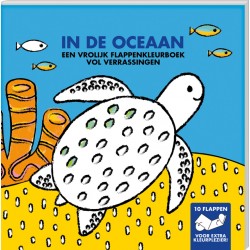 Kleurboek met flappen Interstat In de oceaan