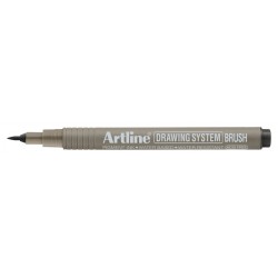 Fineliner Artline technisch brush zwart