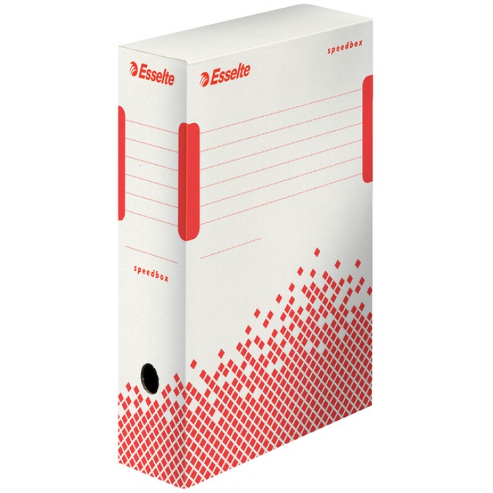 Archiefdoos Esselte Speedbox 100x250x350mm wit
