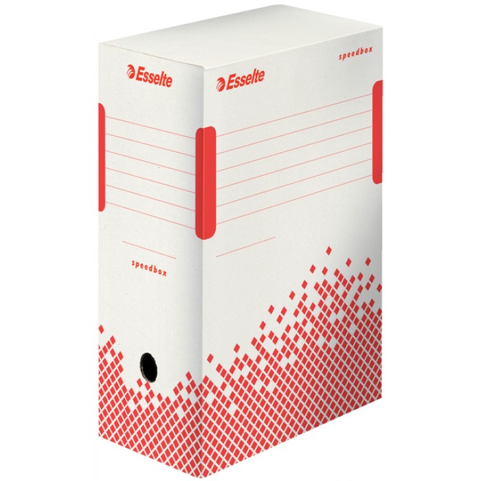 Archiefdoos Esselte Speedbox 150x250x350mm wit