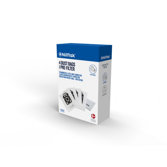 Stofzuigerzak Nilfisk standard Elite Extreme King 4 stuks