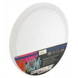 Canvas Nassau fine art rond 30cm 100% katoen