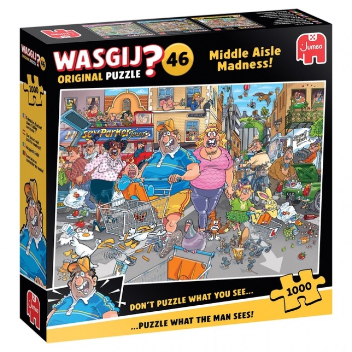 Wasgij Original 46 - Middle Aisle Madness 1000 st