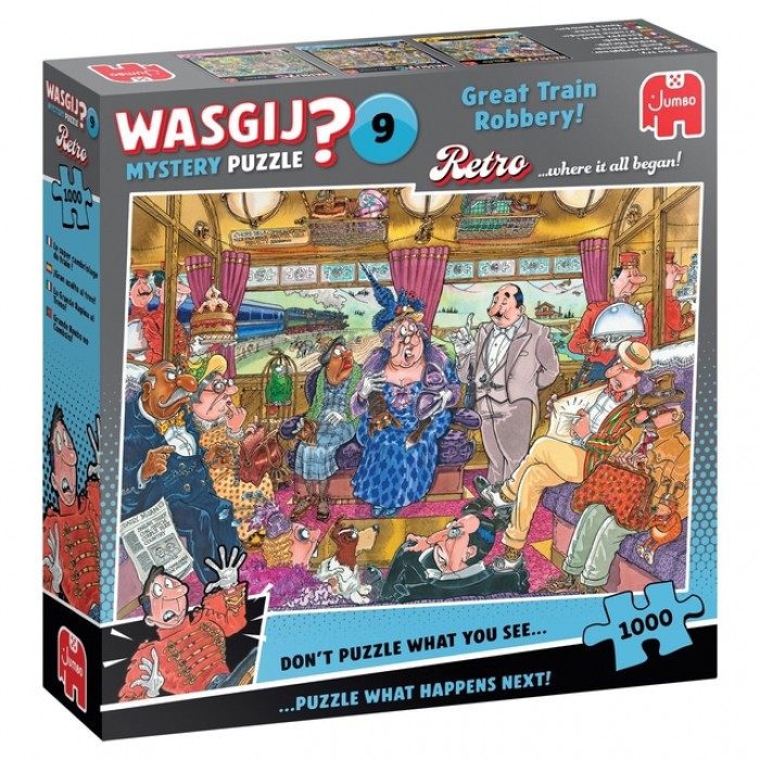 Wasgij Mystery 9 - The Great Train Robbery 1000 st