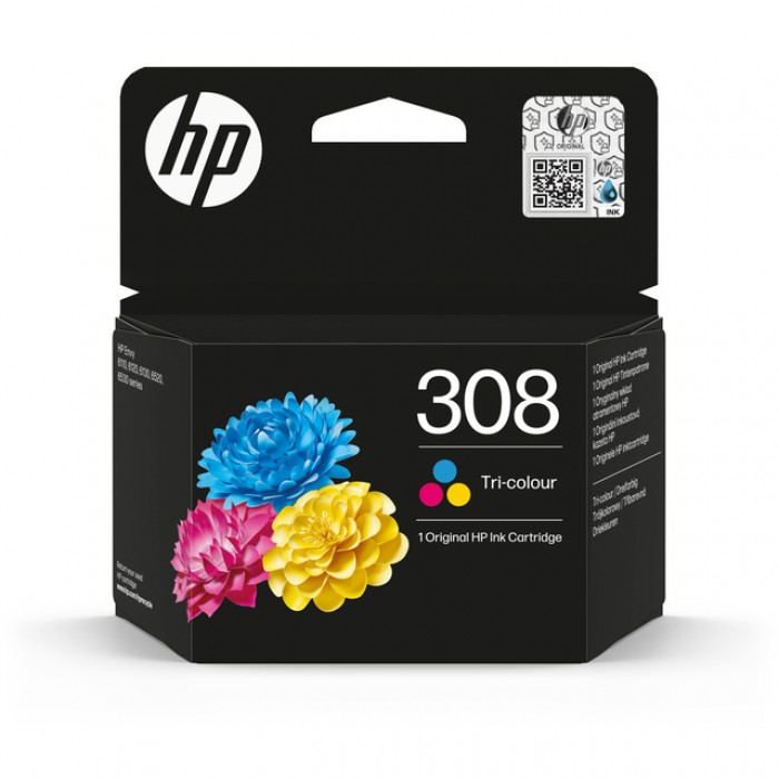 Inktcartridge HP 7FP20UE 308 3 kleuren