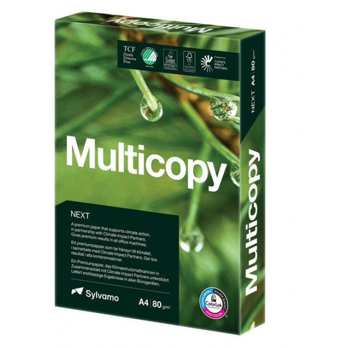 Kopieerpapier Multicopy NEXT A4 80gr wit 500 vel