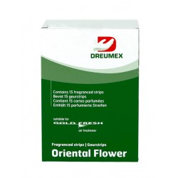Luchtverfrisser Dreumex Gold Fresh Oriental Flower 15 strips