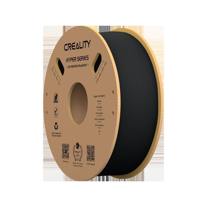 3D Filament Creality Hyper PLA 1.75mm Zwart 1kg