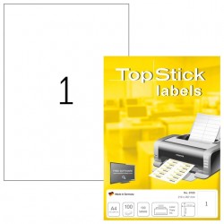Etiket Office 210x297mm 100 stuks
