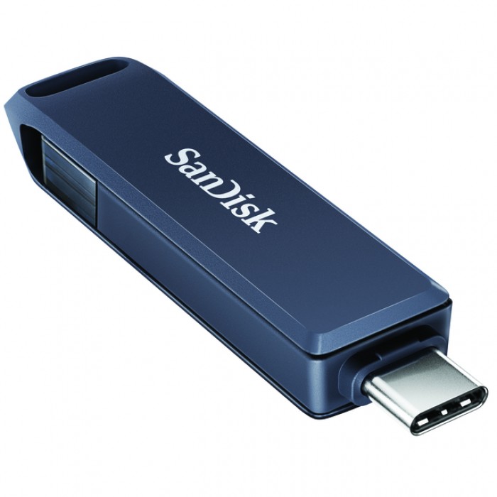 Phone Drive 128GB lightning- USB-C blauw