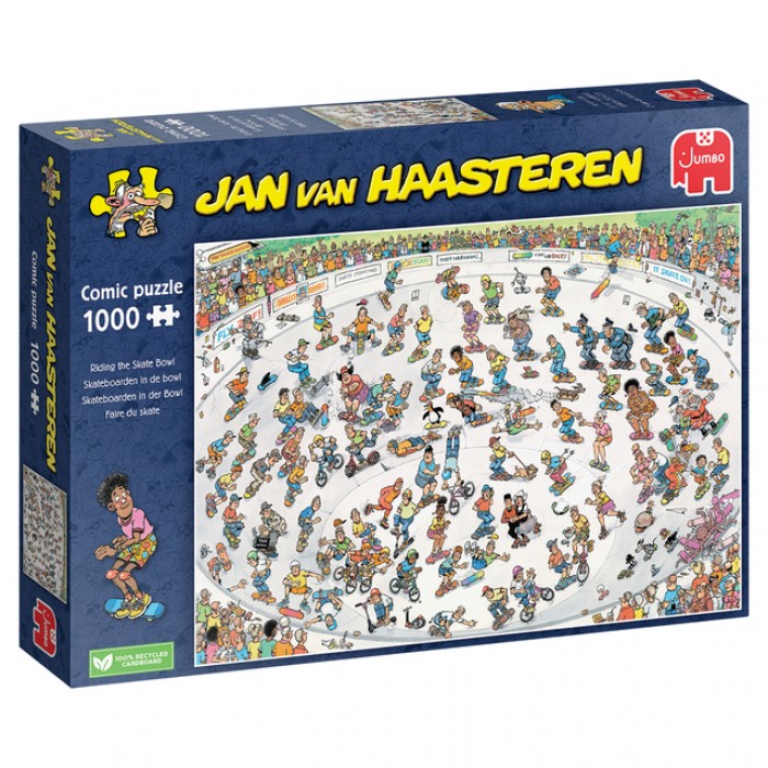 Puzzel JvH Skatebowl 1000st