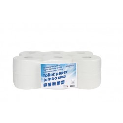 Toiletpapier Cleaninq mini jumbo 2 laags 150m wit