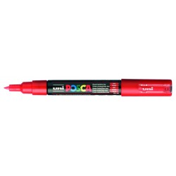 Verfstift Posca PC1MC extra fijn rood