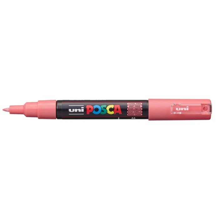 Verfstift Posca PC1MC extra fijn koraal