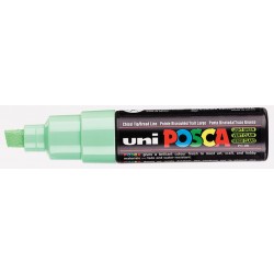 Verfstift Posca PC8K breed schuin lichtgroen