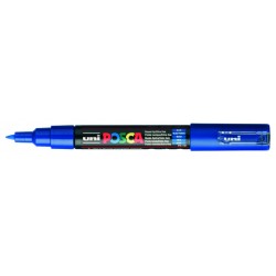 Verfstift Posca PC1MC extra fijn donkerblauw