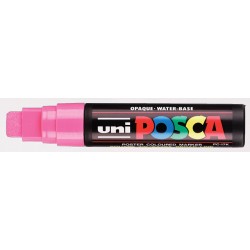 Verfstift Posca PC17K extra breed rechthoek roze