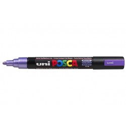 Verfstift Posca PC5M medium metallic paars