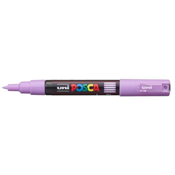 Verfstift Posca PC1MC extra fijn lavendel