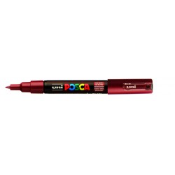 Verfstift Posca PC1MC extra fijn wijnrood