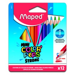 Kleurpotlood Maped Color'Peps Mini Strong set á 12 kleuren