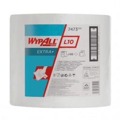 Poetsrol WypAll L10 EXTRA 1-laags 23,5cmx380m 1000vel wit 7473