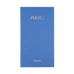 Adresboek Brepols Notaphone Nature blauw