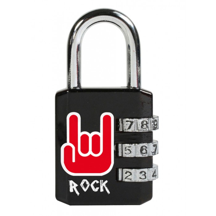 Hangslot Masterlock 3-cijfer combinatie 30mm rock patroon