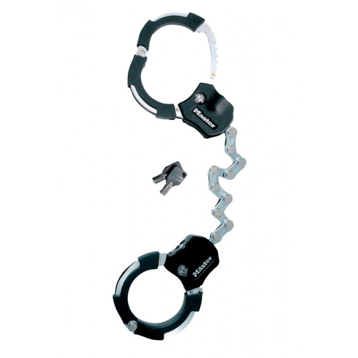 Handboeisloten Masterlock Street Cuff 55 cm zwart