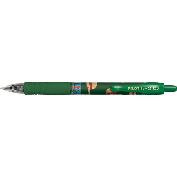 Gelschrijver PILOT G-2-07 One Piece medium groen