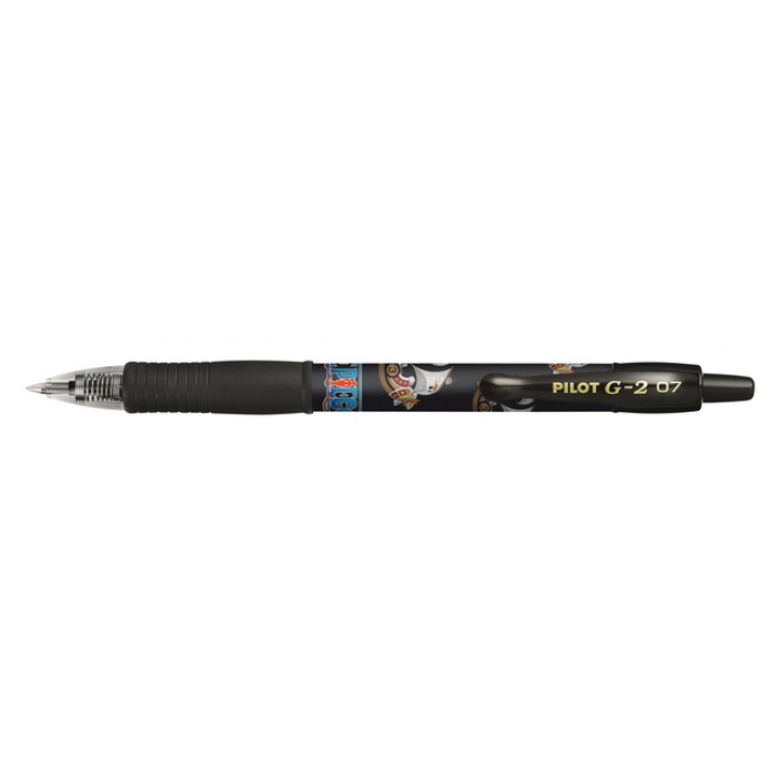 Gelschrijver PILOT G-2-07 One Piece medium zwart