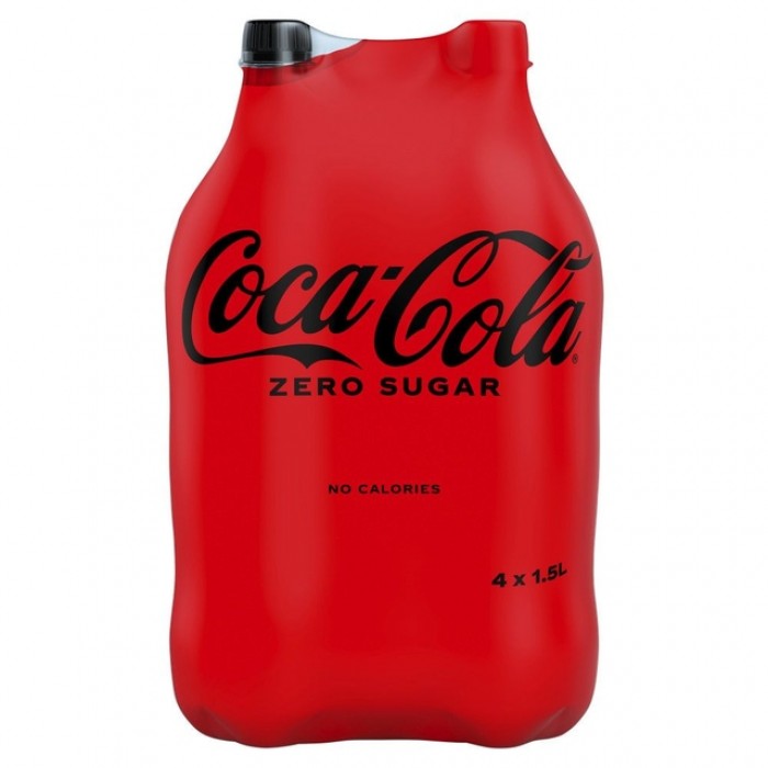 Frisdrank Coca Cola zero regular petfles 1.5 liter