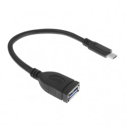 Kabel ACT USB 3.0 OTG USB-C male naar USB-A female