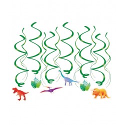 Swirl decorations Dino