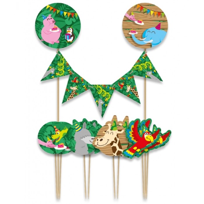 Cake decorations Jungle