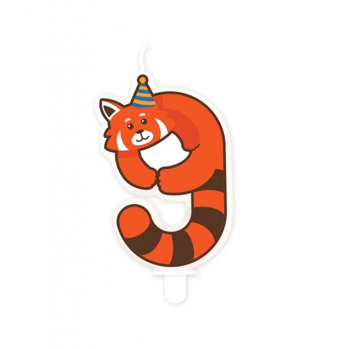 Jungle candle 9 Red Panda