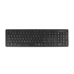 Toetsenbord Quantore Qwerty draadloos USB-A adapter zwart