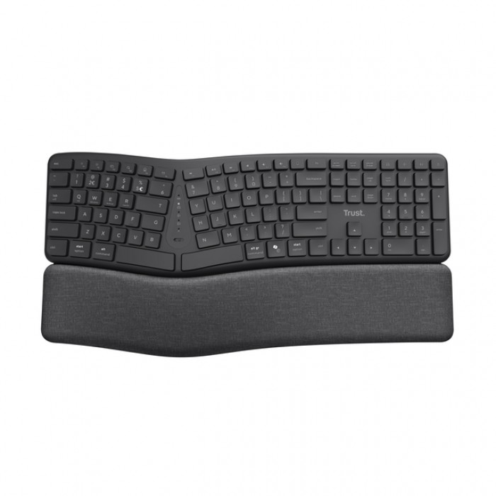 Toetsenbord Trust Keyra Ergo Multi draadloos
