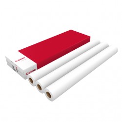 Inkjetpapier Canon 914mmx50m 90gr standaard 3 rollen