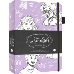 Schetsboek CreaChick Lilac