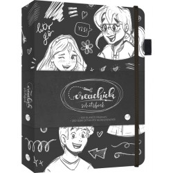 Schetsboek CreaChick Black