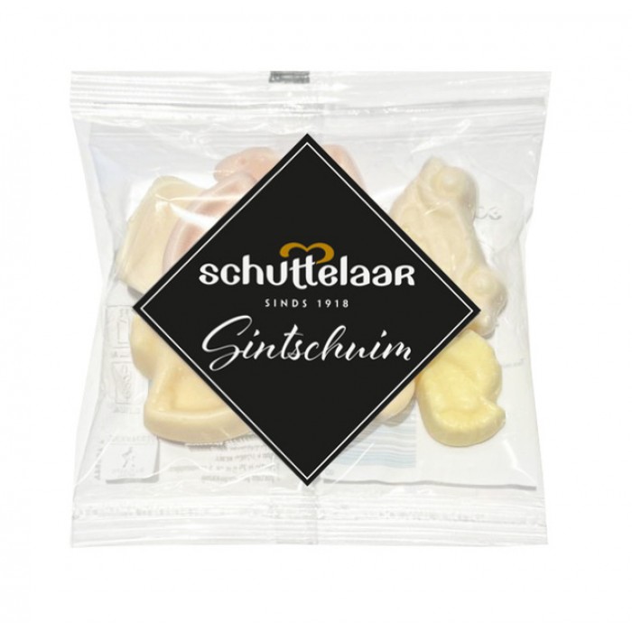 Schuimpjes Schuttelaar Sint Nicolaas 50 gram