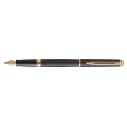 Vulpen Waterman Hémisphère Fashion Colors metallic black GT fijn