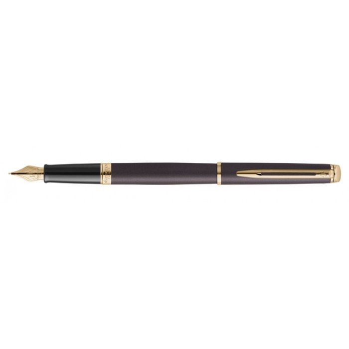 Vulpen Waterman Hémisphère Fashion Colors metallic black GT fijn