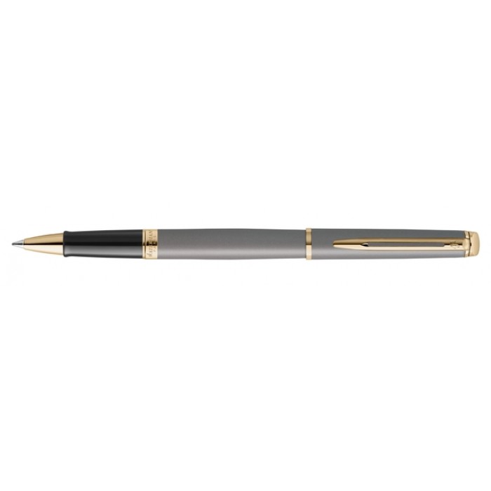 Rollerpen Waterman Hémisphère Fashion Colors metallic grey GT fijn