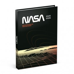 Schoolagenda 25-26 Lannoo NASA 1dag/1pagina zwart