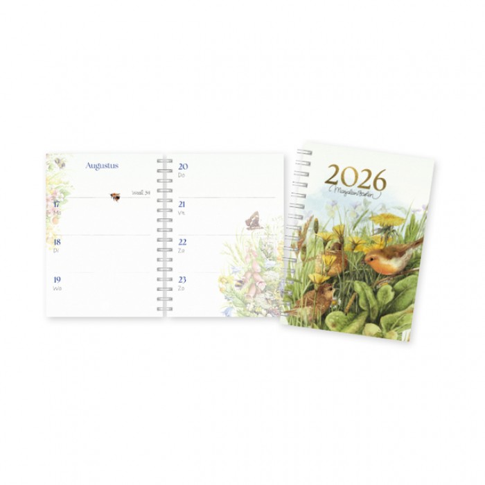 Agenda 2026 Marjolein Bastin grootletter 7dagen/2pagina's