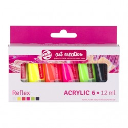 Acrylverf Talens Art Creation set à 6 reflexkleuren